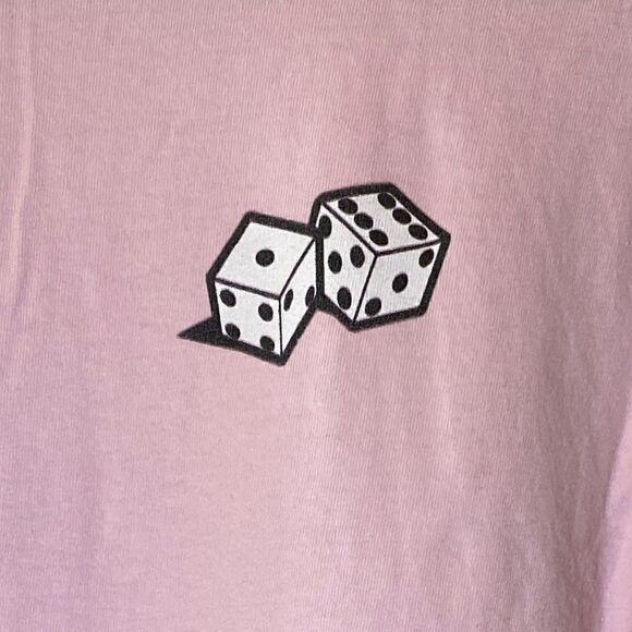 FELIXHEADS’ BENNY DRAMA CLUB Long Sleeve T-Shirt Pink Black Women’s Large - Picture 4 of 4